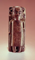 Figur eines Geistlichen, Aghaboe, County Laois